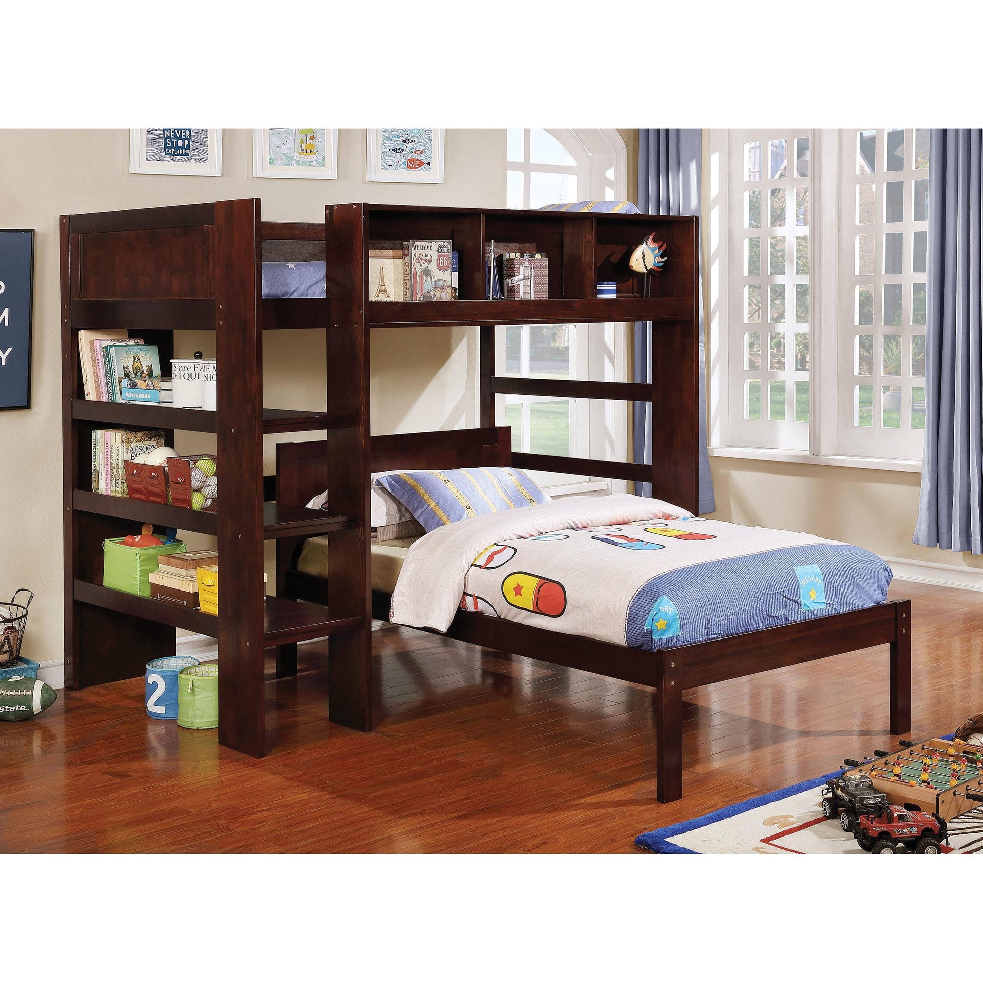  Furniture of America Kids Beds Bed CM-BK965EX-T-BED IMAGE 3