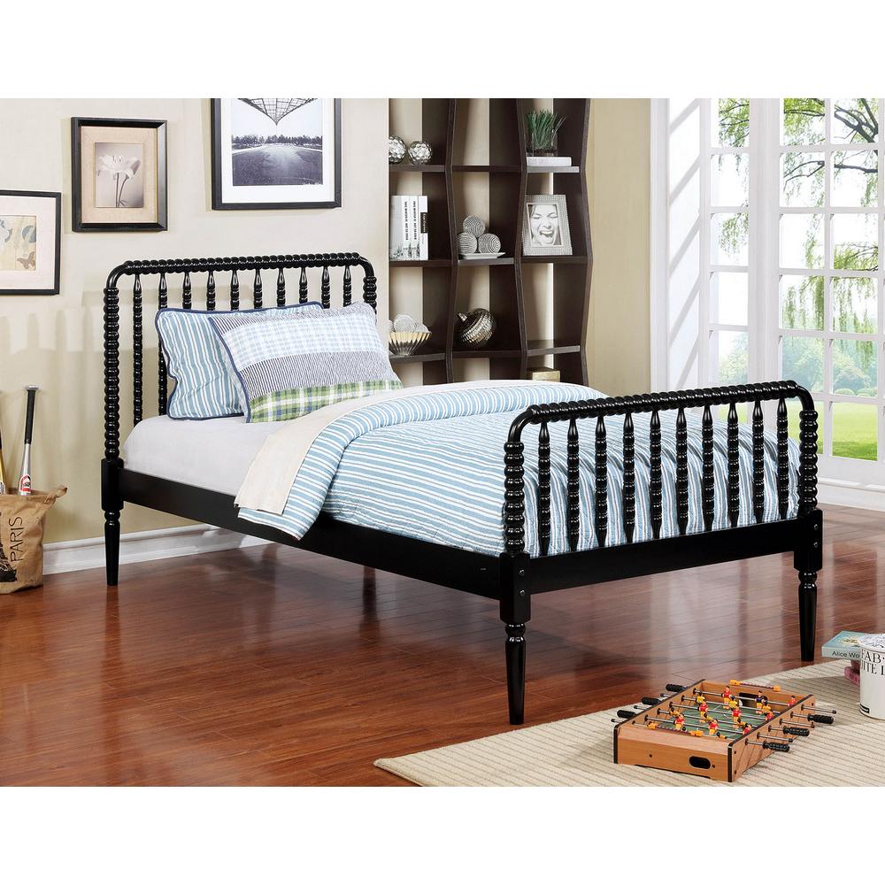  Furniture of America Kids Beds Bed CM7741BK-T-BED IMAGE 2