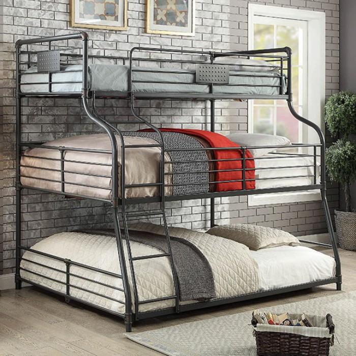  Furniture of America Olga CM-BK918 Twin/Full/Queen Bunk Bed IMAGE 1