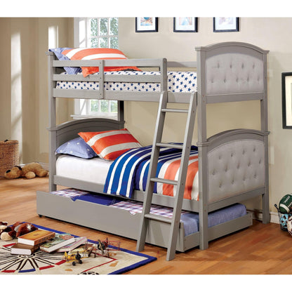  Furniture of America Kids Beds Bunk Bed CM-BK715GY-BED IMAGE 2