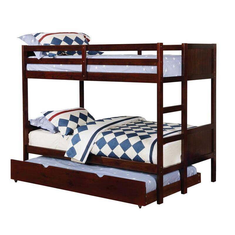  Furniture of America Kids Beds Bunk Bed CM-BK619T-EX-BED IMAGE 1