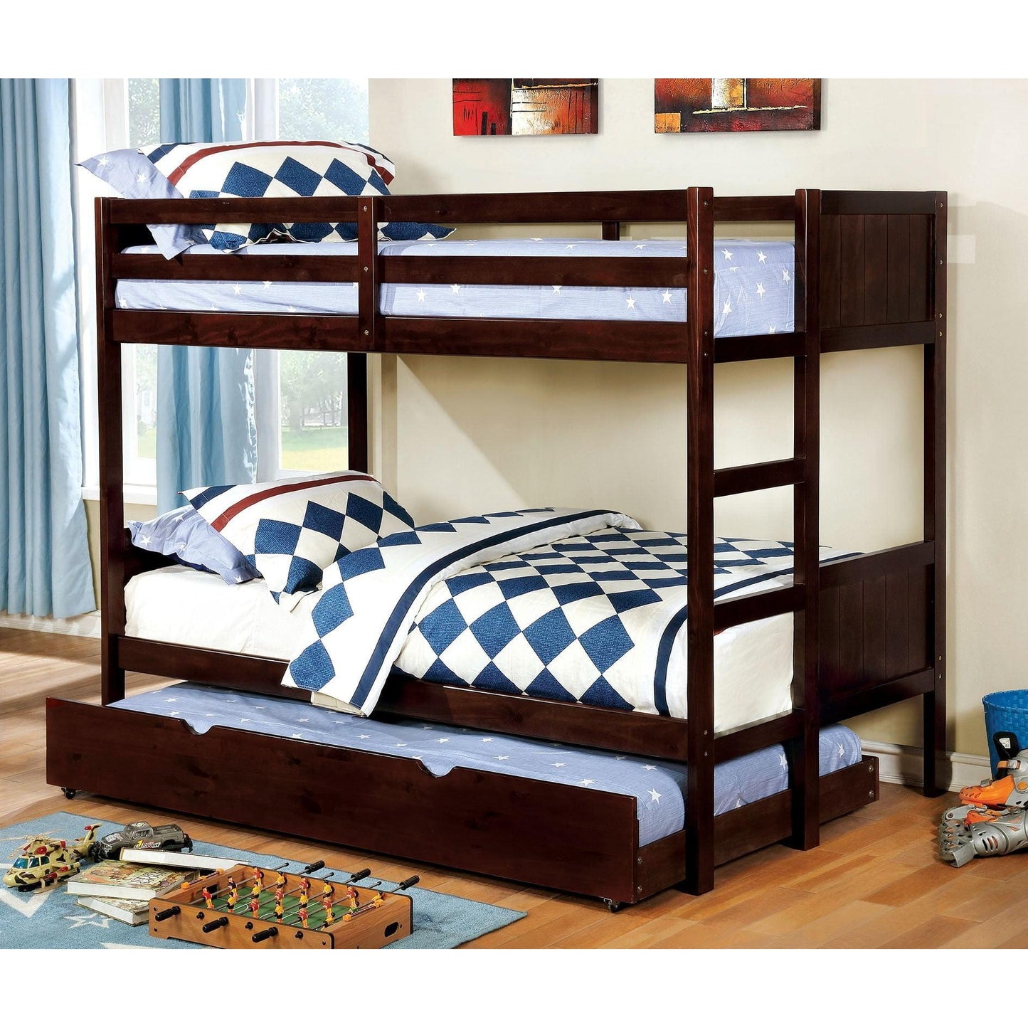  Furniture of America Kids Beds Bunk Bed CM-BK619T-EX-BED IMAGE 2