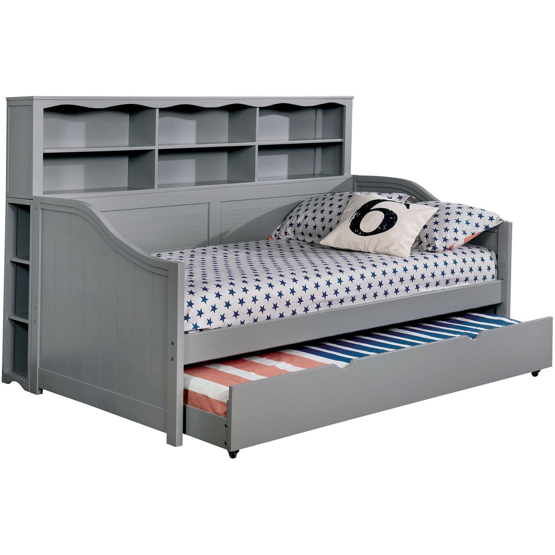  Furniture of America Frida Twin Daybed CM1950GY-BED/CM1950GY-BC-PK IMAGE 1