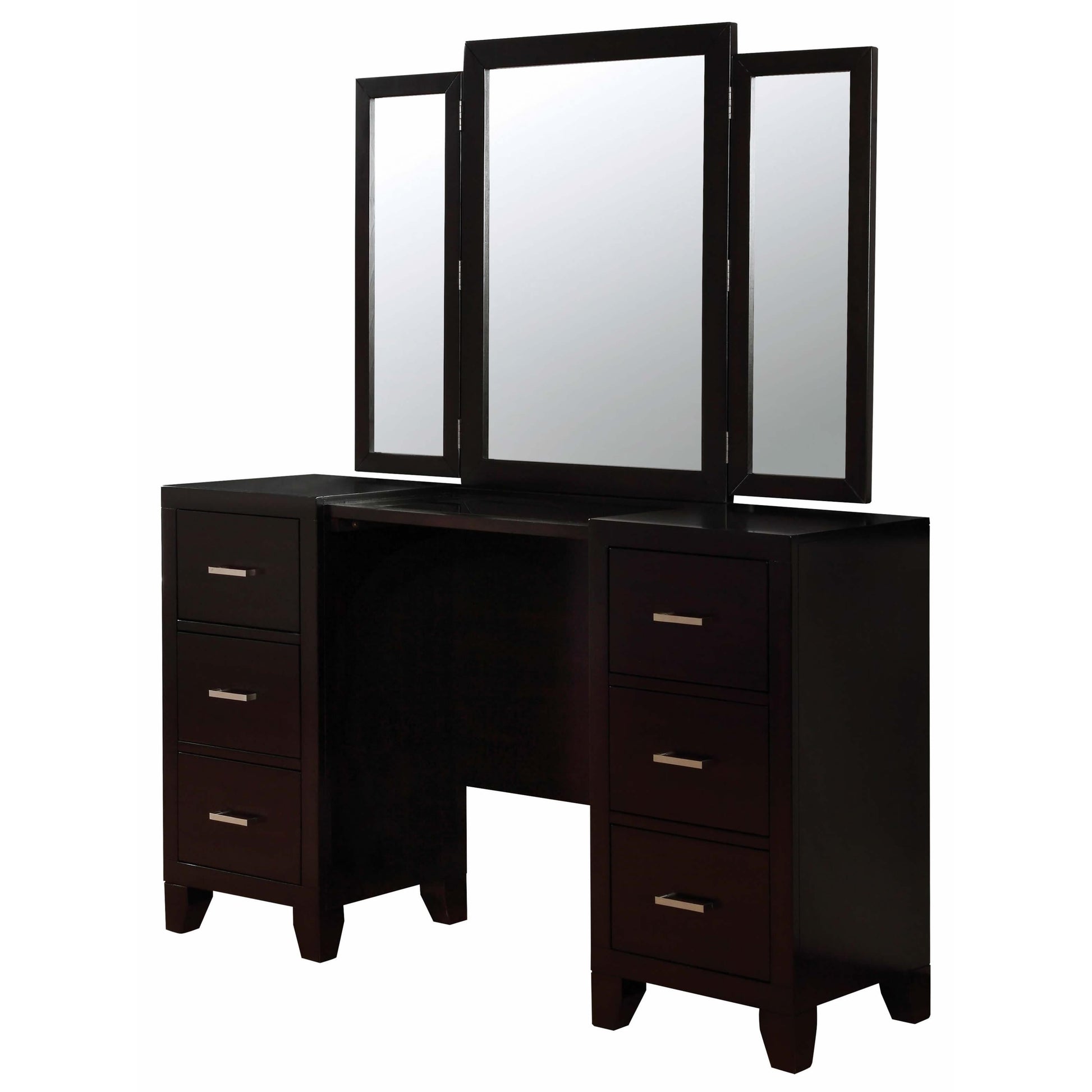  Furniture of America Enrico CM7088V-PK Vanity w/ Stool IMAGE 1