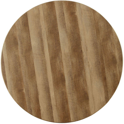  Furniture of America Round Fran Dining Table with Pedestal Base CM3373RT-TABLE IMAGE 5