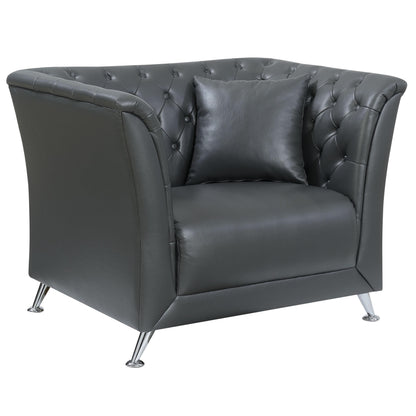  Furniture of America Luciana Leatherette Chair CM6192-CH IMAGE 1