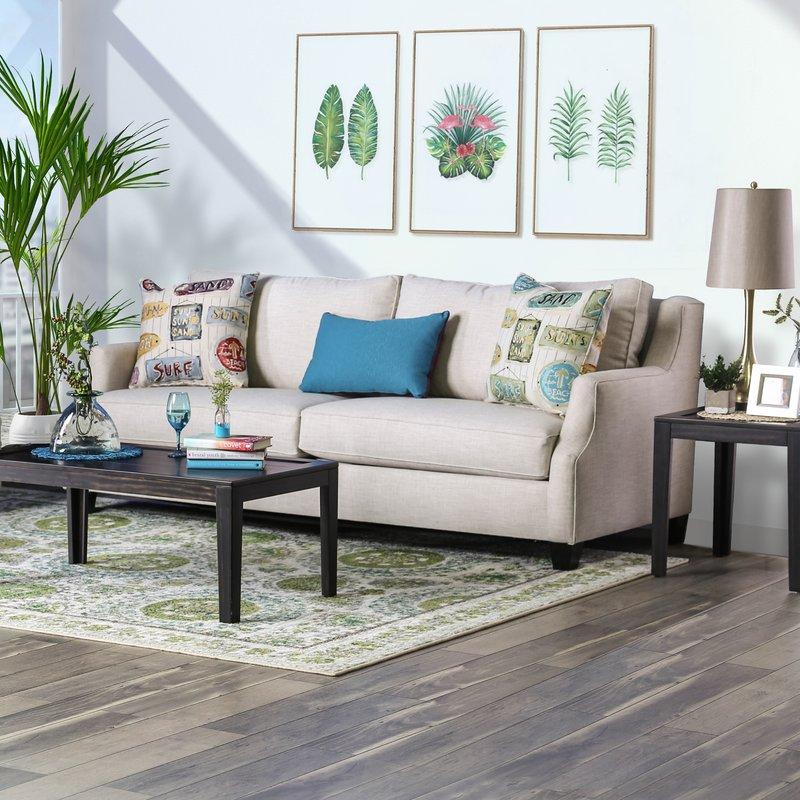  Furniture of America Dasia Stationary Fabric Sofa SM2011-SF IMAGE 1