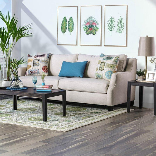  Furniture of America Dasia Stationary Fabric Sofa SM2011-SF IMAGE 1