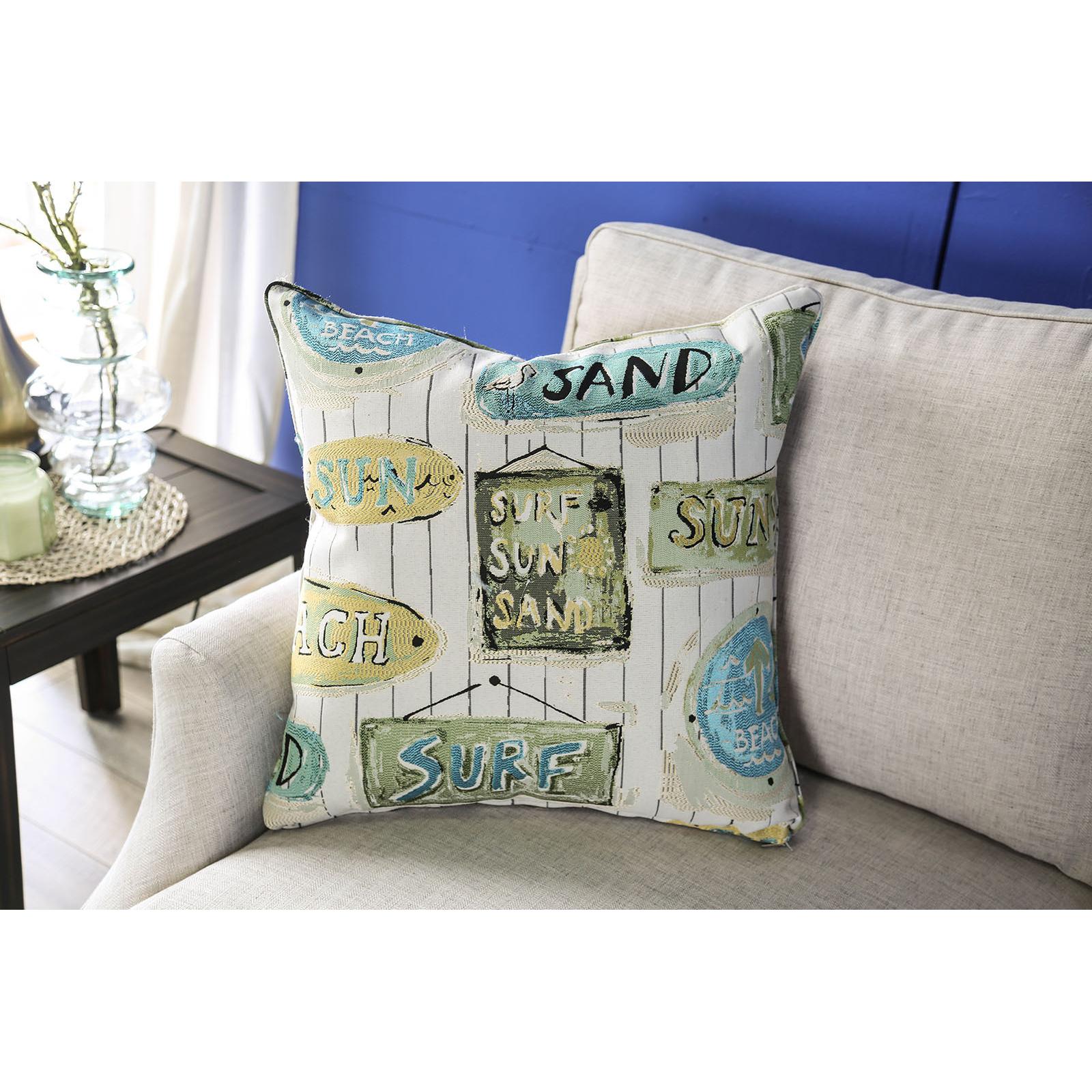  Furniture of America Dasia Stationary Fabric Sofa SM2011-SF IMAGE 2