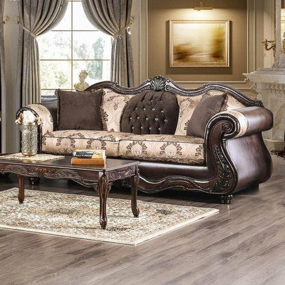  Furniture of America Talitha Stationary Fabric Sofa SM6311-SF IMAGE 1