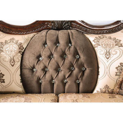  Furniture of America Talitha Stationary Fabric Loveseat SM6311-LV IMAGE 4