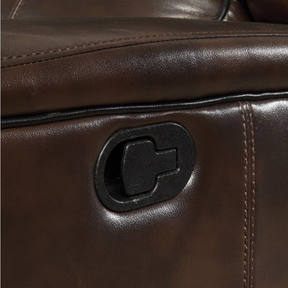  Furniture of America Jolene Reclining Leather Look 3 pc Sectional CM6838-SECTIONAL IMAGE 7