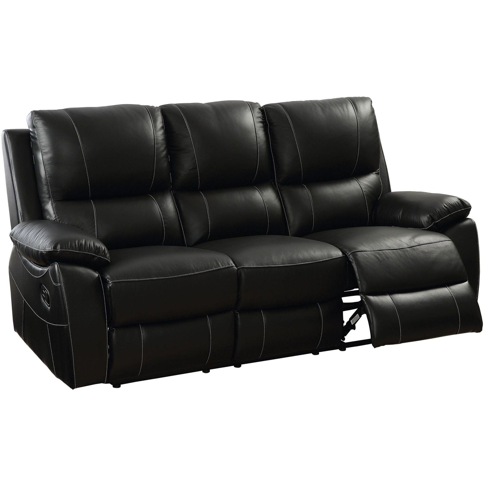  Furniture of America Nena Reclining Leather Match Sofa CM6438-SF IMAGE 1