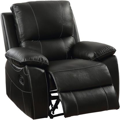  Furniture of America Nena Leather Match Recliner CM6438-CH IMAGE 1