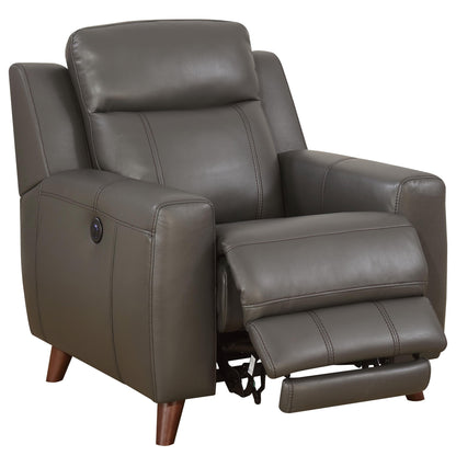  Furniture of America Rosalynn Power Leatherette Recliner CM6804-CH IMAGE 1