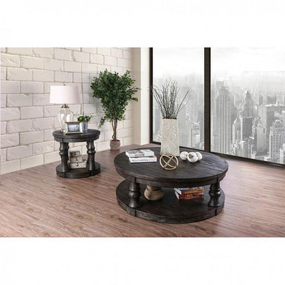  Furniture of America Mika Coffee Table CM4424GY-C IMAGE 2