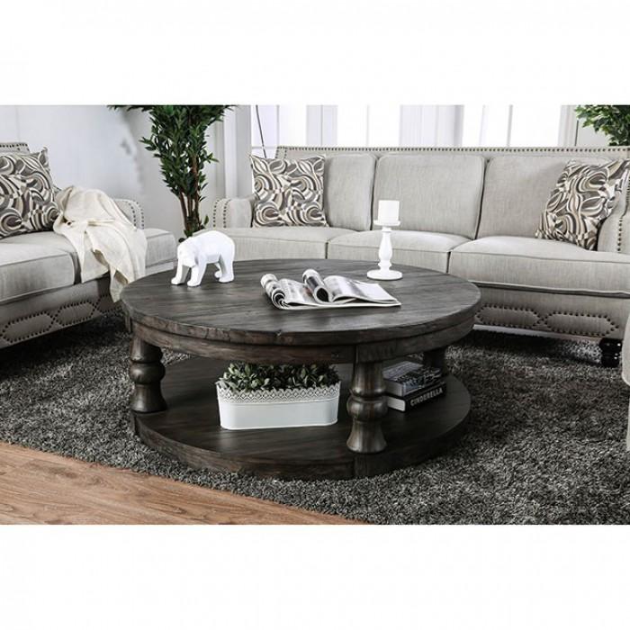  Furniture of America Mika Coffee Table CM4424GY-C IMAGE 5