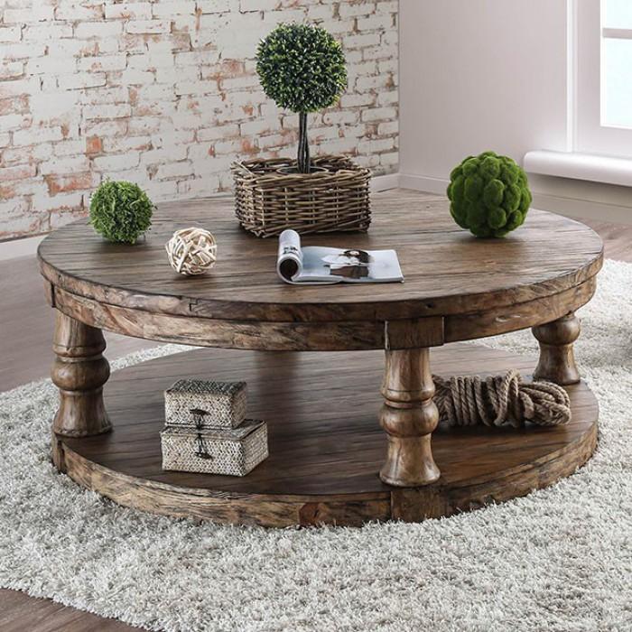  Furniture of America Mika Coffee Table CM4424A-C IMAGE 1