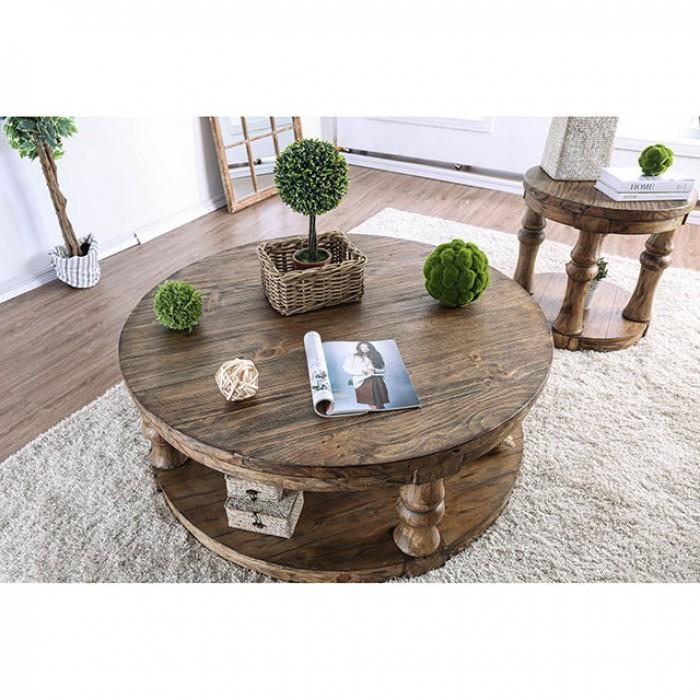  Furniture of America Mika Coffee Table CM4424A-C IMAGE 2