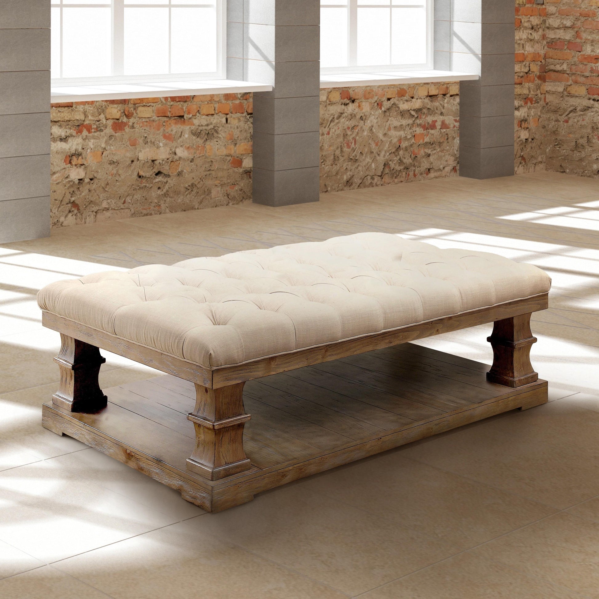  Furniture of America Granard Coffee Table CM4457F-C-PK IMAGE 2