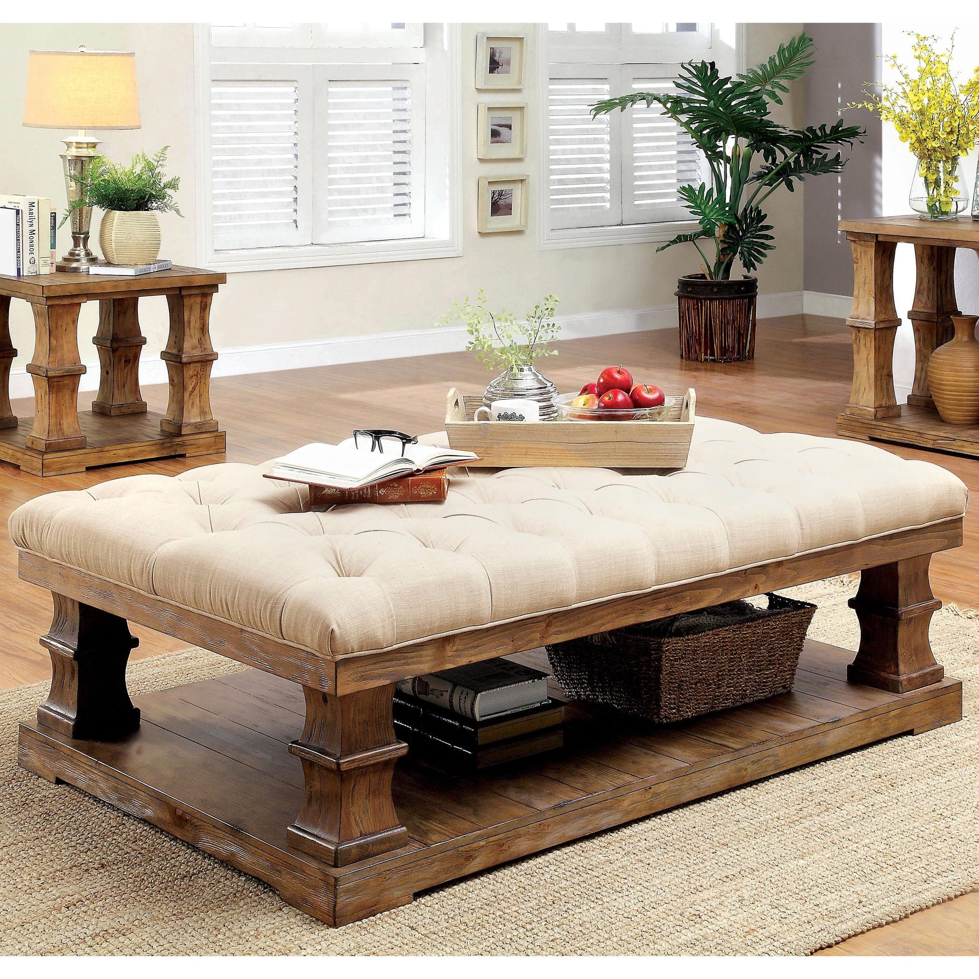  Furniture of America Granard Coffee Table CM4457F-C-PK IMAGE 3