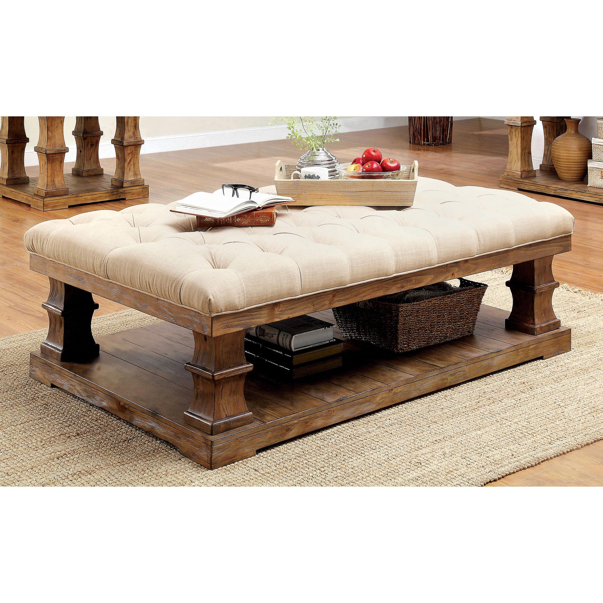  Furniture of America Granard Coffee Table CM4457F-C-PK IMAGE 4