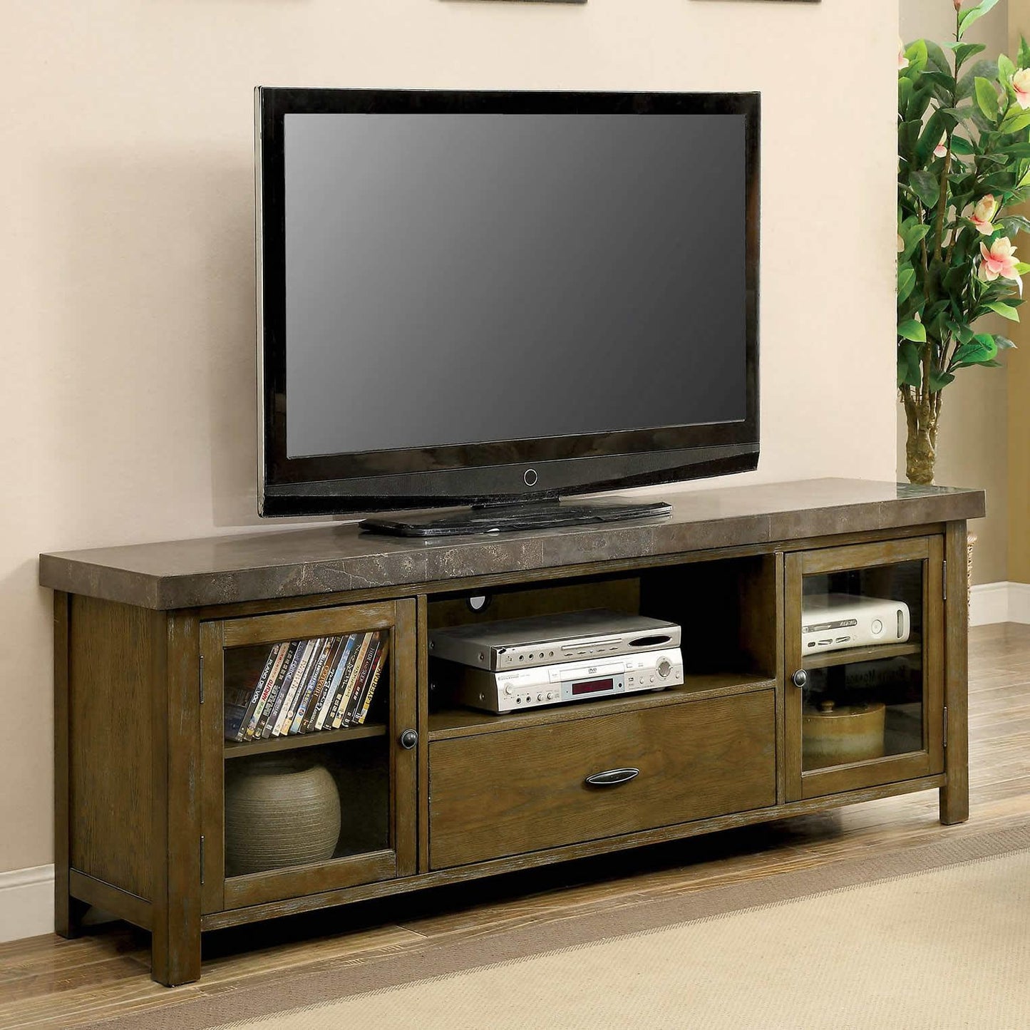  Furniture of America Sherrie TV Stand CM5829-TV IMAGE 1