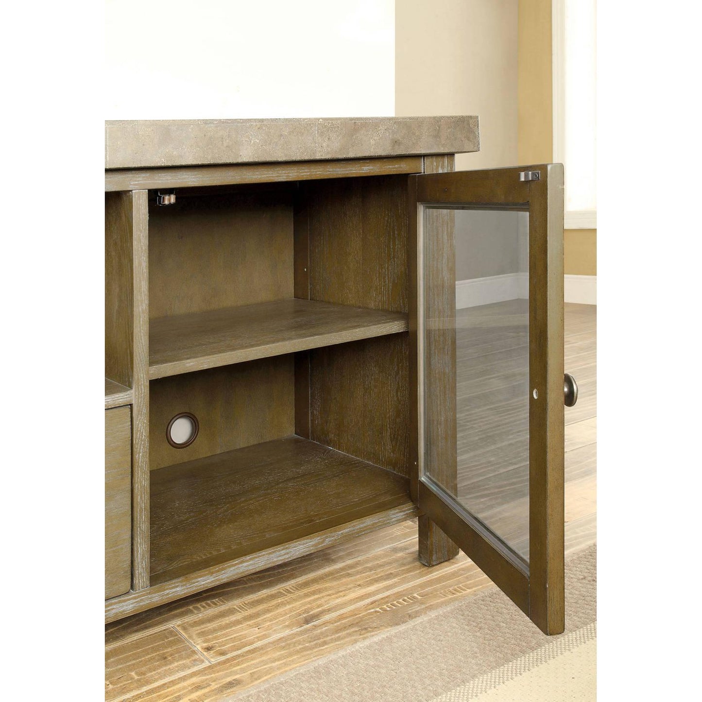  Furniture of America Sherrie TV Stand CM5829-TV IMAGE 2