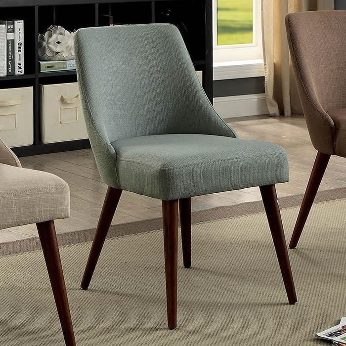  Furniture of America Pollard Stationary Fabric Accent Chair CM-AC6330BL-2PK IMAGE 1
