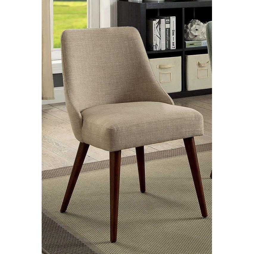  Furniture of America Pollard Stationary Fabric Accent Chair CM-AC6330BG-2PK IMAGE 2