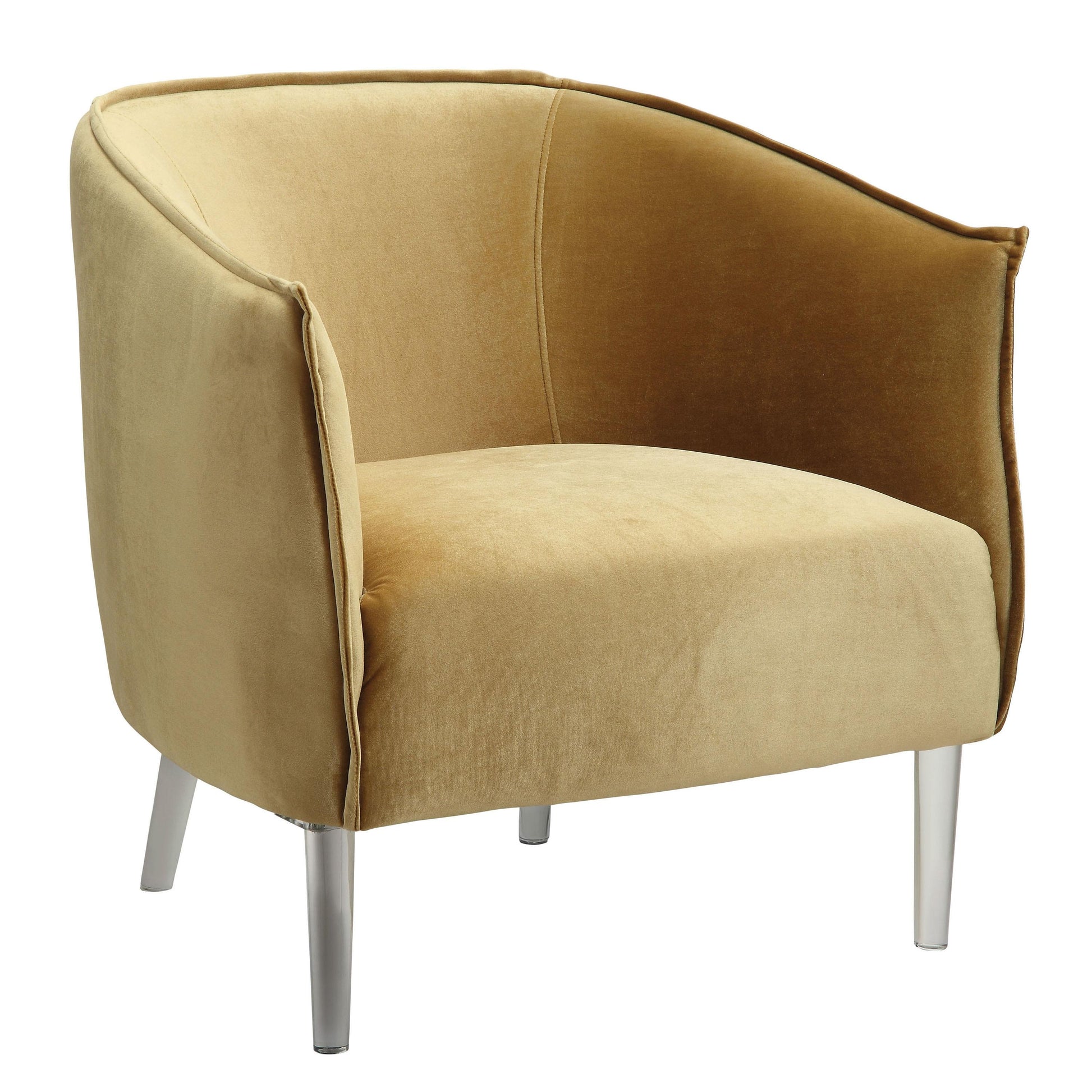  Furniture of America Donostia Stationary Fabric Accent Chair CM-AC6348YW IMAGE 1