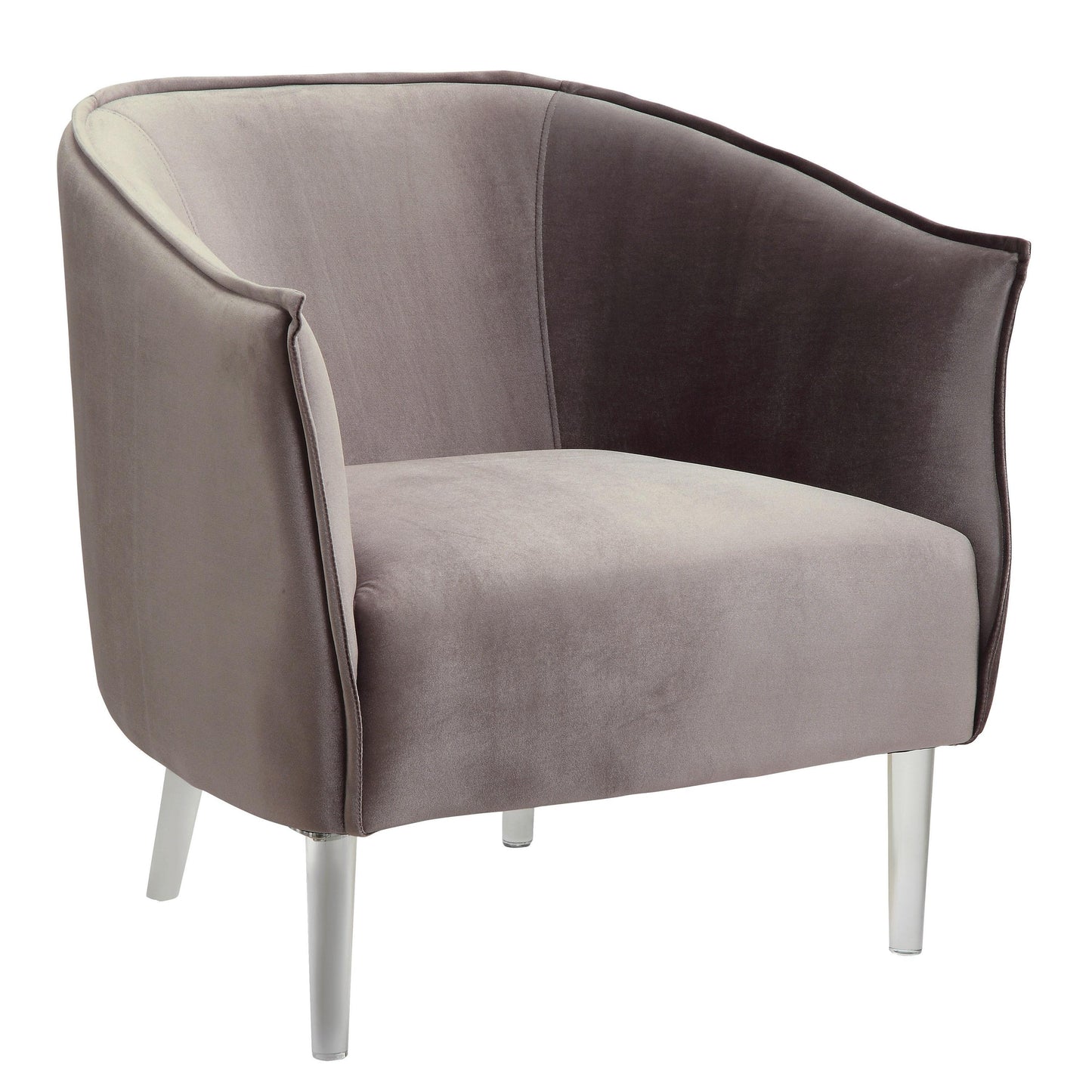  Furniture of America Donostia Stationary Fabric Accent Chair CM-AC6348GY IMAGE 1
