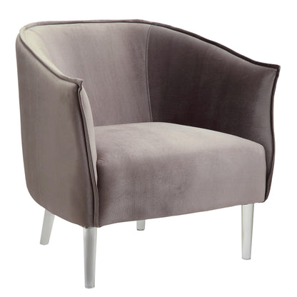  Furniture of America Donostia Stationary Fabric Accent Chair CM-AC6348GY IMAGE 1