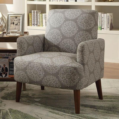  Furniture of America Bray Stationary Fabric Accent Chair CM-AC6189GY IMAGE 1