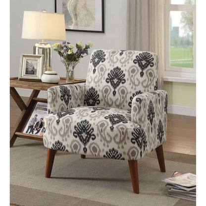  Furniture of America Bray Stationary Fabric Accent Chair CM-AC6189FP IMAGE 2