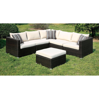  Furniture of America Outdoor Seating Sectionals CM-OS1821IV-SET IMAGE 1