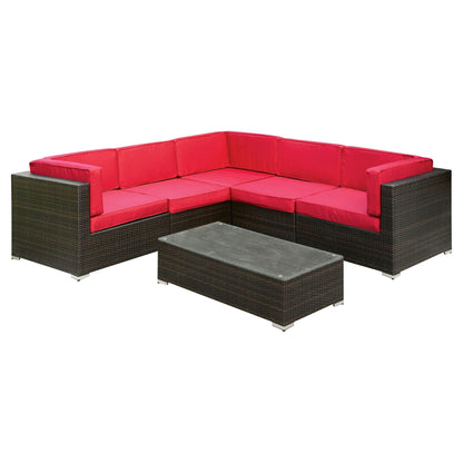  Furniture of America Outdoor Seating Sectionals CM-OS2115RD-SET IMAGE 3