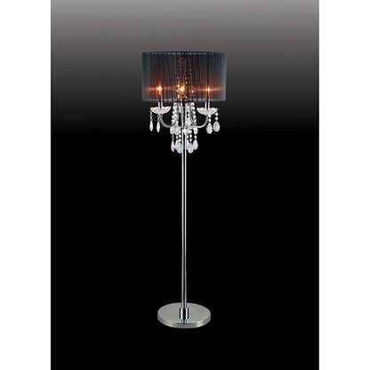 Furniture of America Jada Floorstanding Lamp L76733BK-F IMAGE 1