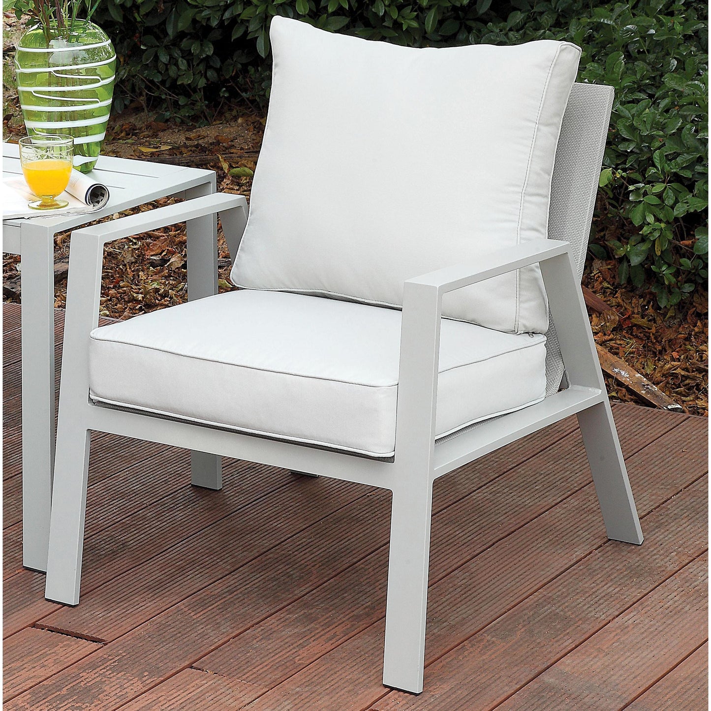  Furniture of America Outdoor Seating Chairs CM-OC1765-AC IMAGE 1