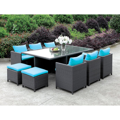 Furniture of America Outdoor Dining Sets 11-Piece CM-OT2127-SET IMAGE 2