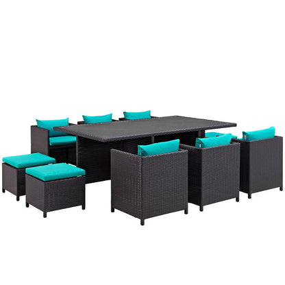 Furniture of America Outdoor Dining Sets 11-Piece CM-OT2127-SET IMAGE 3