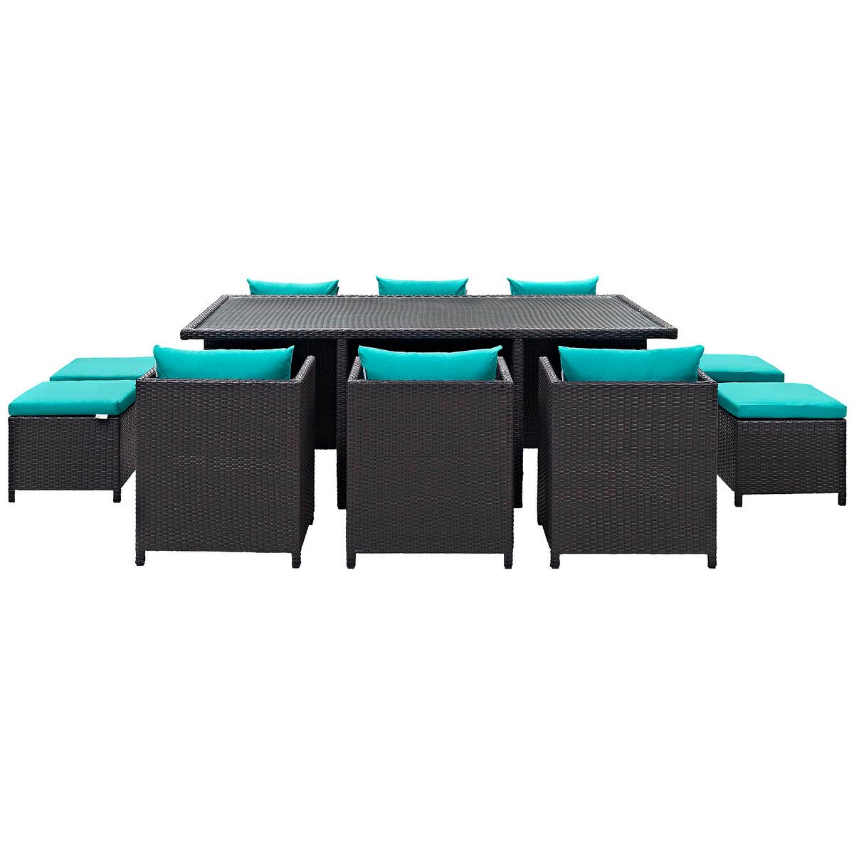  Furniture of America Outdoor Dining Sets 11-Piece CM-OT2127-SET IMAGE 4