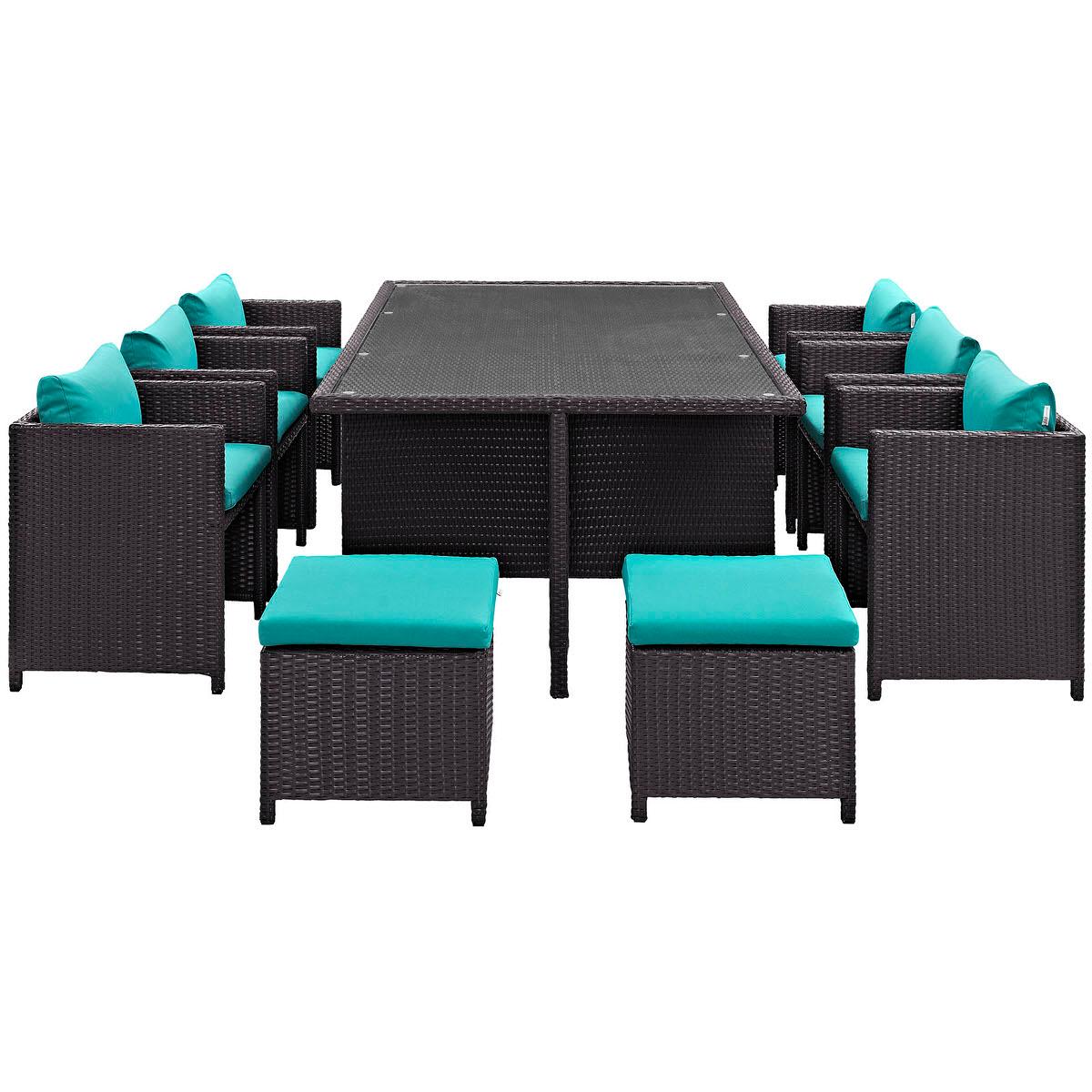  Furniture of America Outdoor Dining Sets 11-Piece CM-OT2127-SET IMAGE 5
