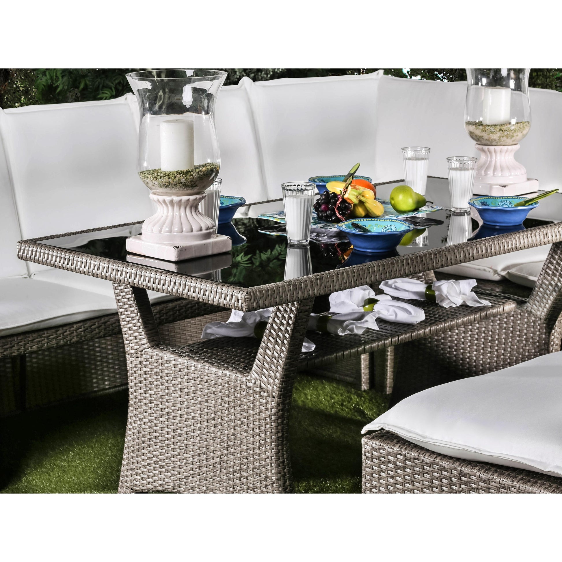  Furniture of America Outdoor Dining Sets 3-Piece CM-OT2102-SET IMAGE 3