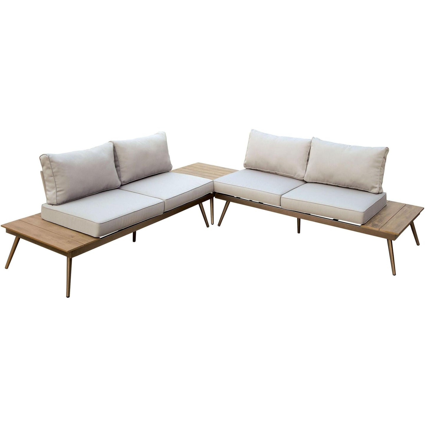  Furniture of America Outdoor Seating Sectionals CM-OS2582-2LV+T IMAGE 2
