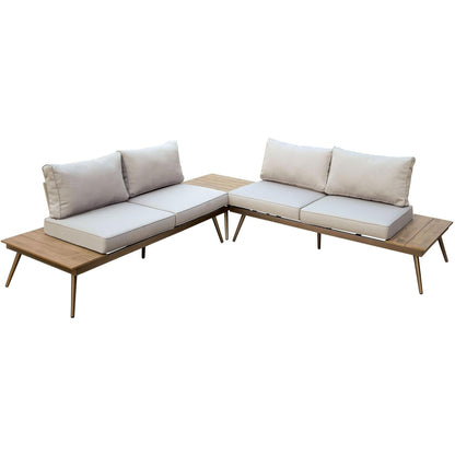  Furniture of America Outdoor Seating Sectionals CM-OS2582-2LV+T IMAGE 2