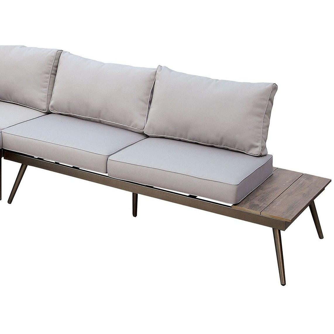  Furniture of America Outdoor Seating Sectionals CM-OS2582-2LV+T IMAGE 4