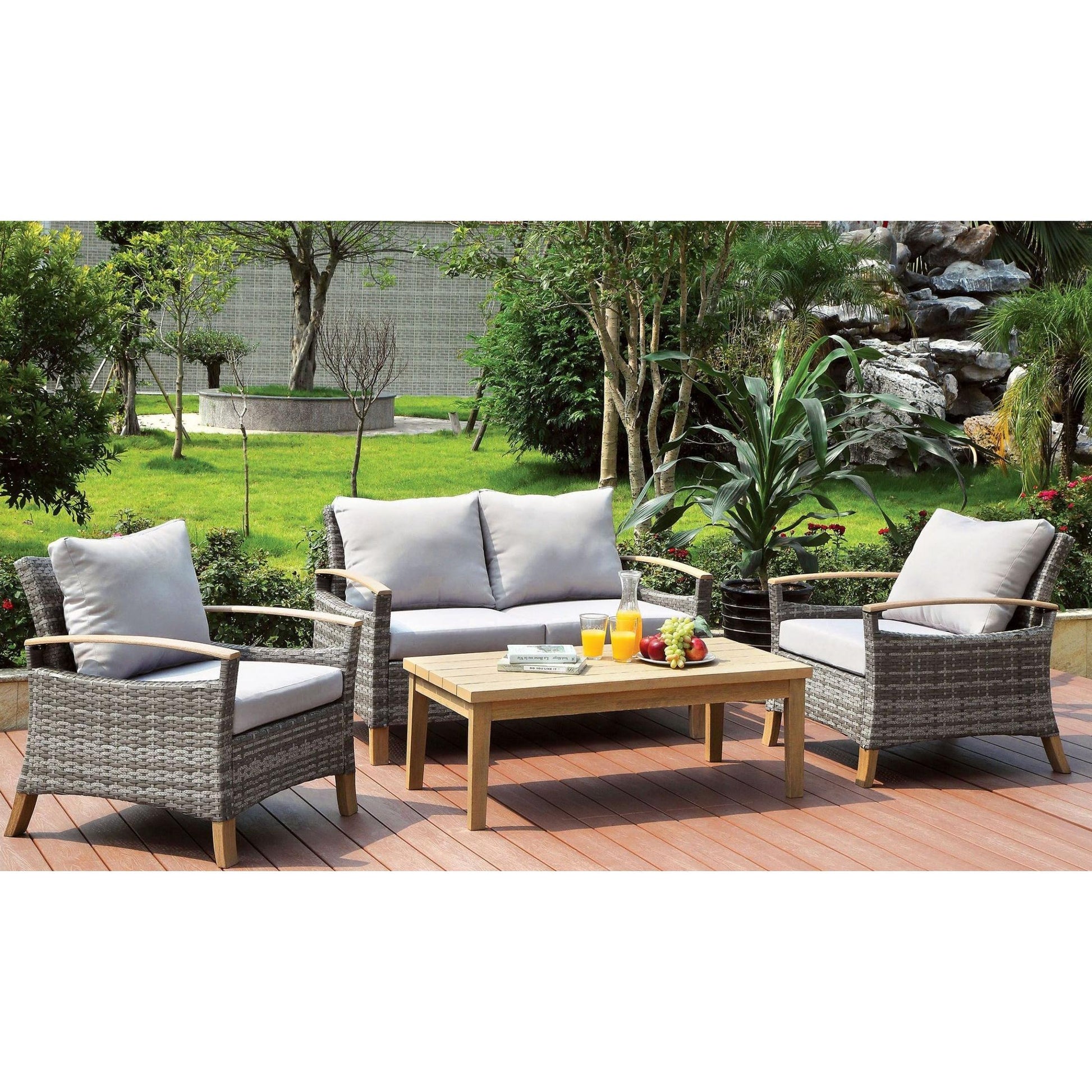  Furniture of America Outdoor Seating Loveseats CM-OS2586-LV IMAGE 5