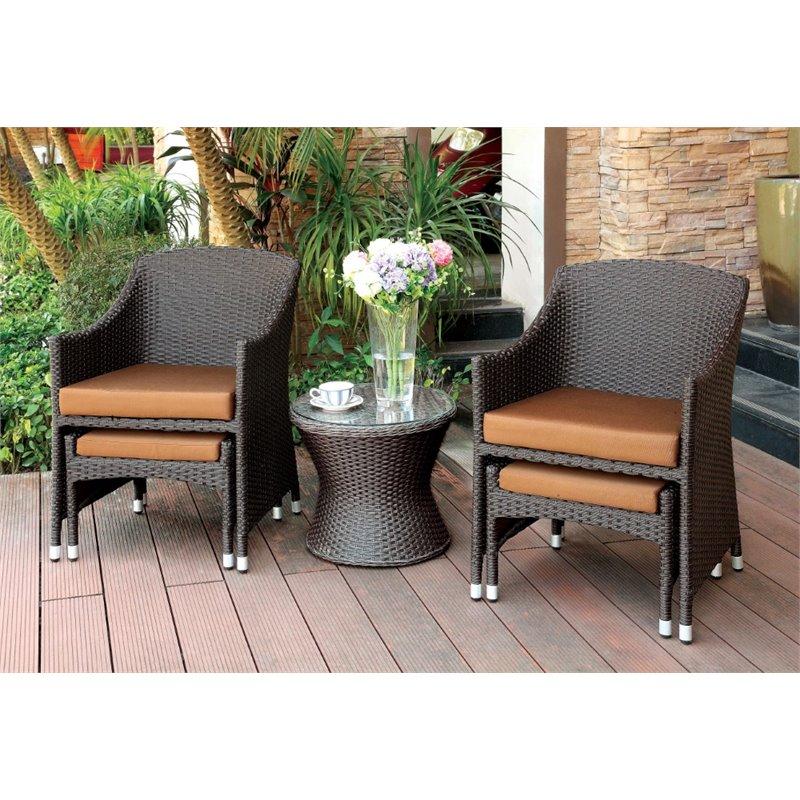  Furniture of America Outdoor Seating Chairs CM-OT2550-AC IMAGE 5