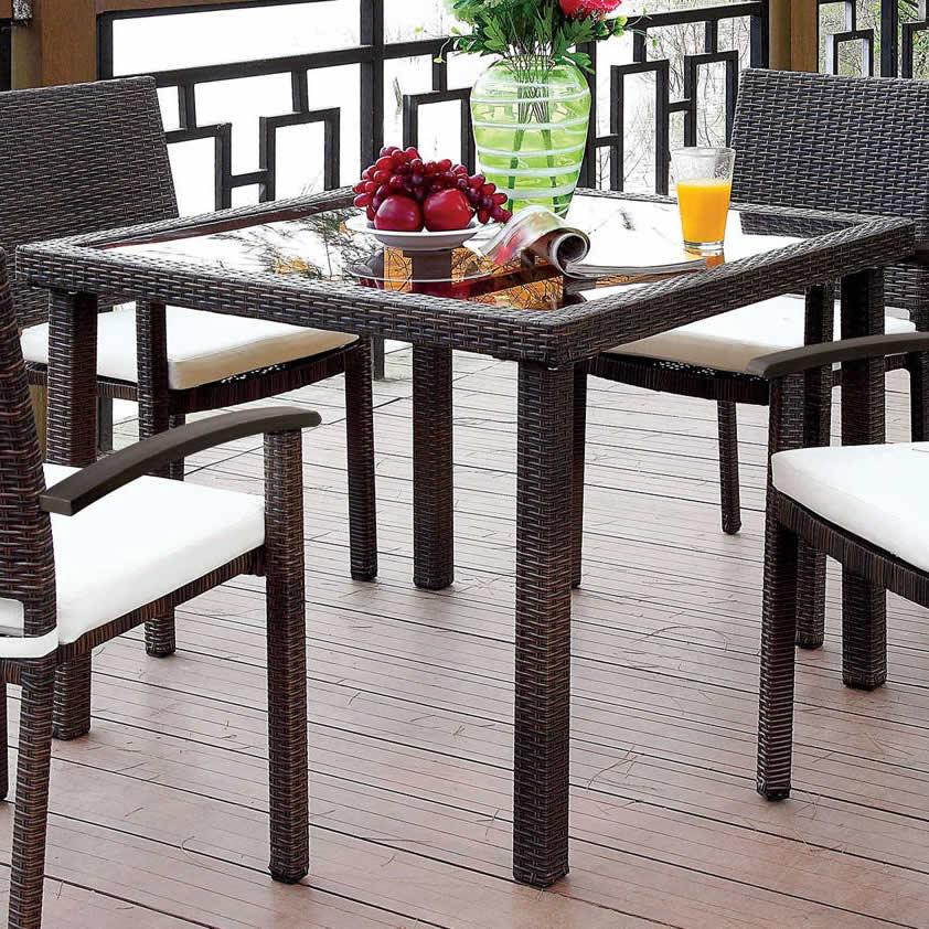  Furniture of America Outdoor Tables Dining Tables CM-OT1852-T-TABLE IMAGE 1